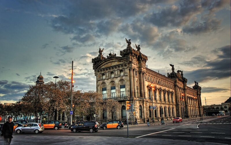 Historic Building at Intersection