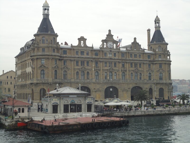 historic building by the water