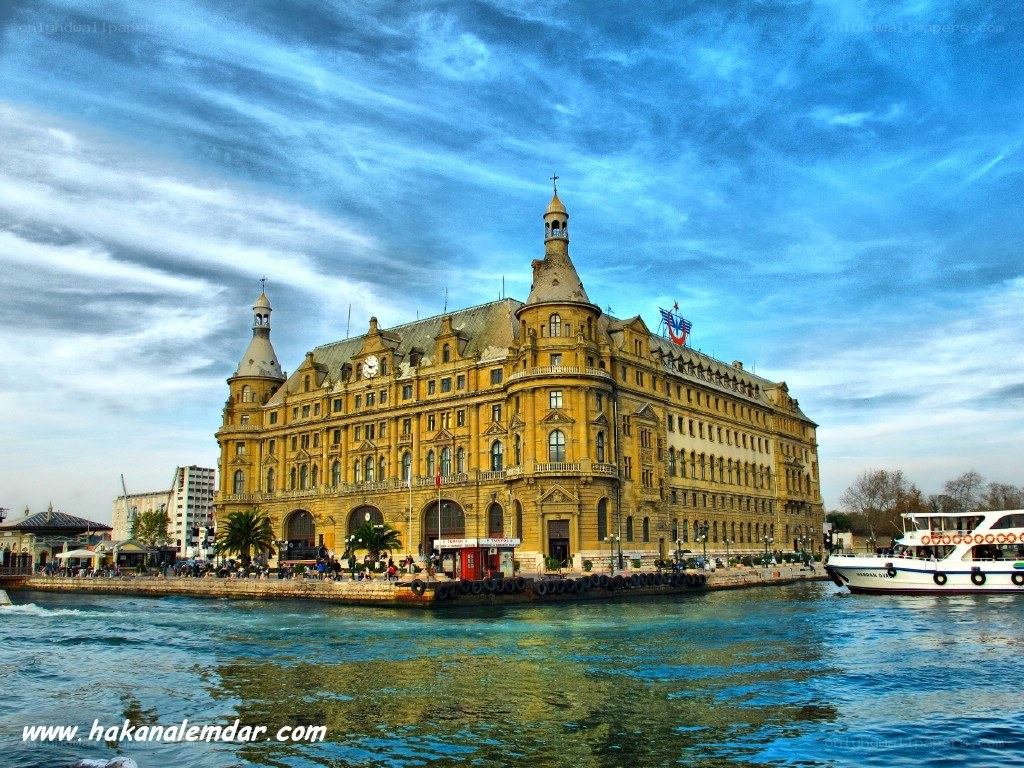 historic building by the water