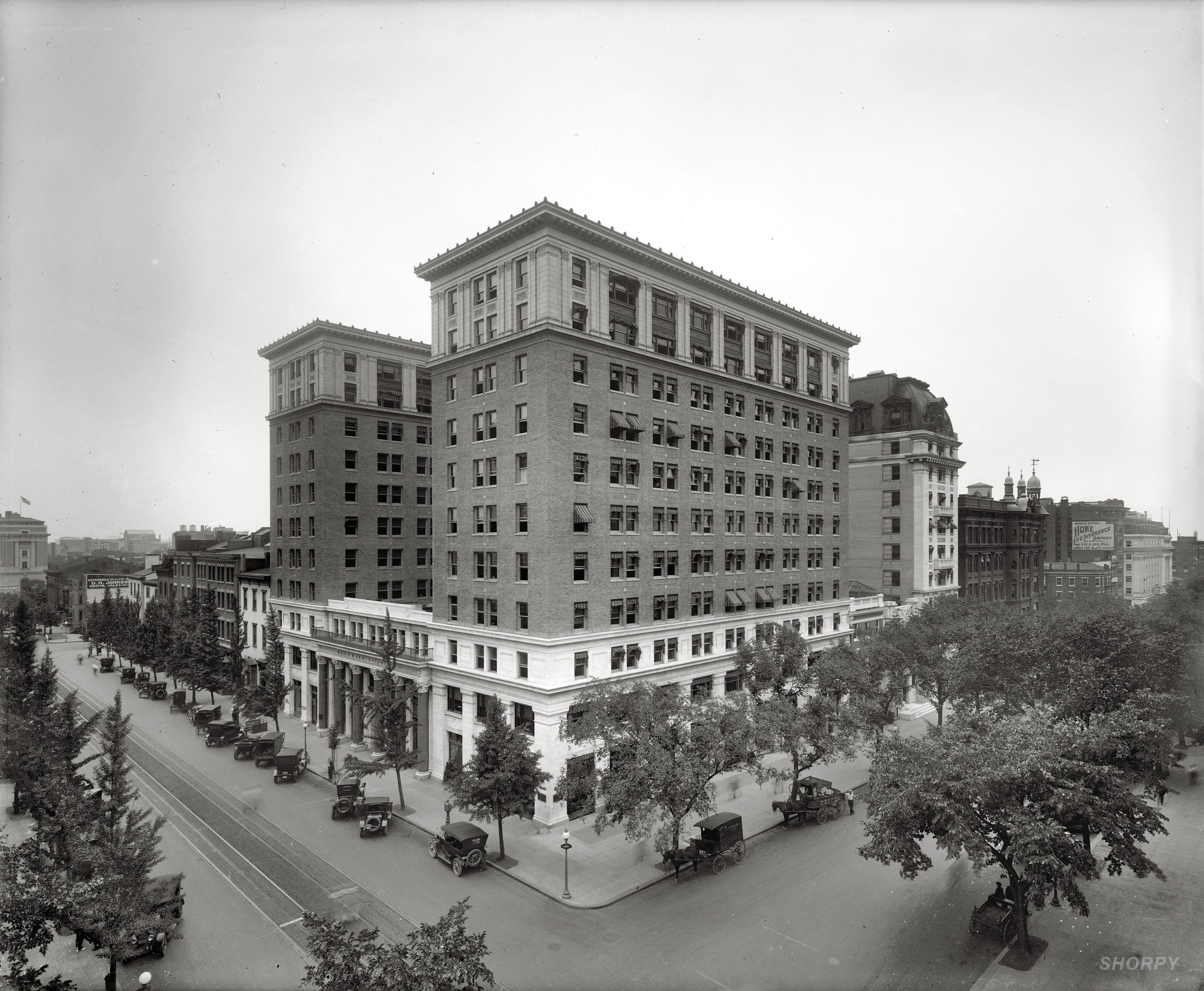 Historic building in city center