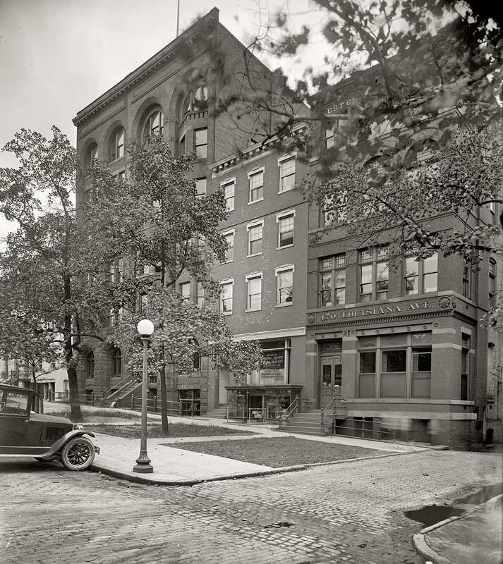 Historic building on Louisiana Ave