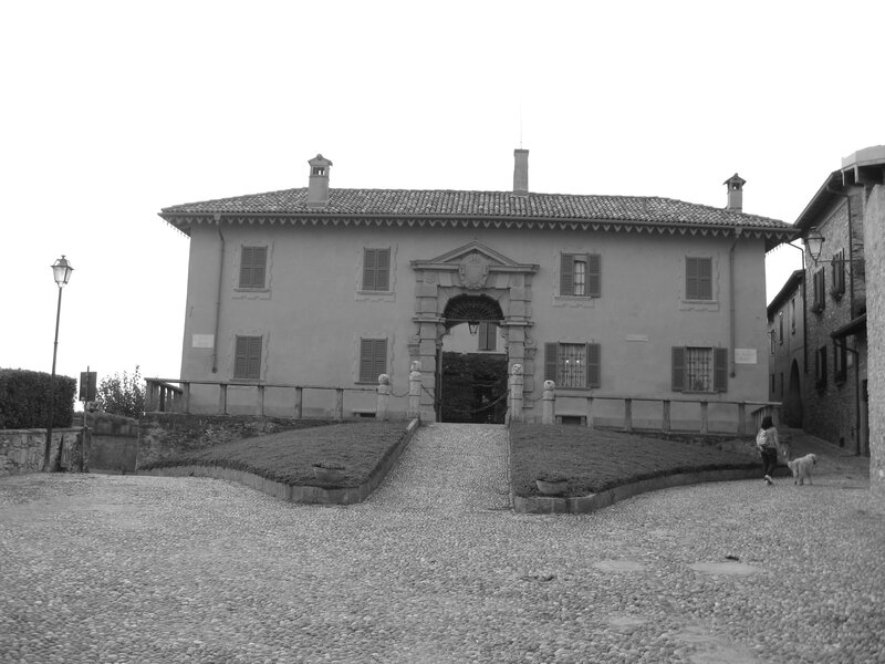 historic building with arched gateway