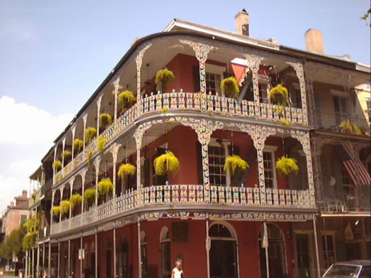 historic building with balconies