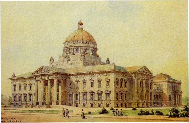 Historic building with dome