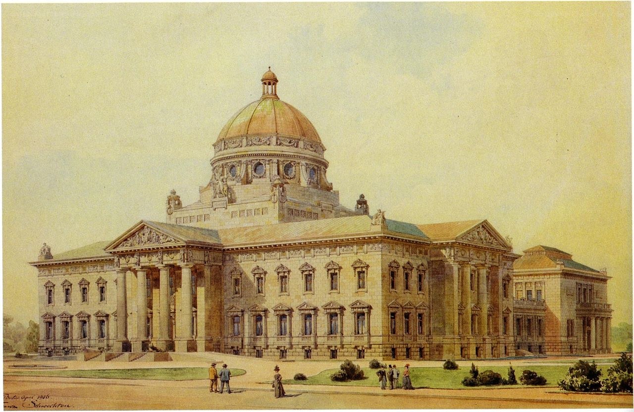 Historic building with dome