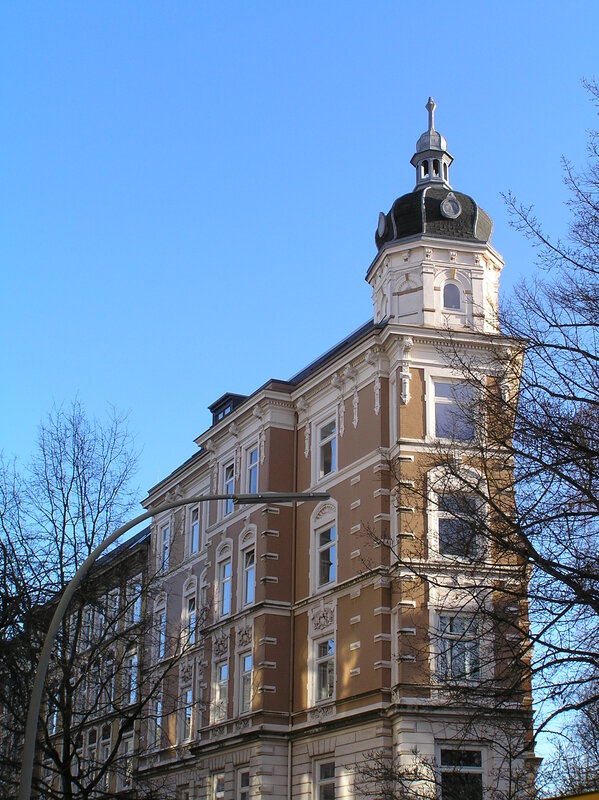 Historic building with dome tower