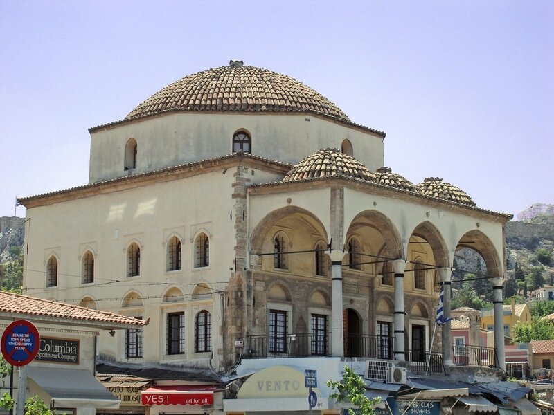Historic building with domes