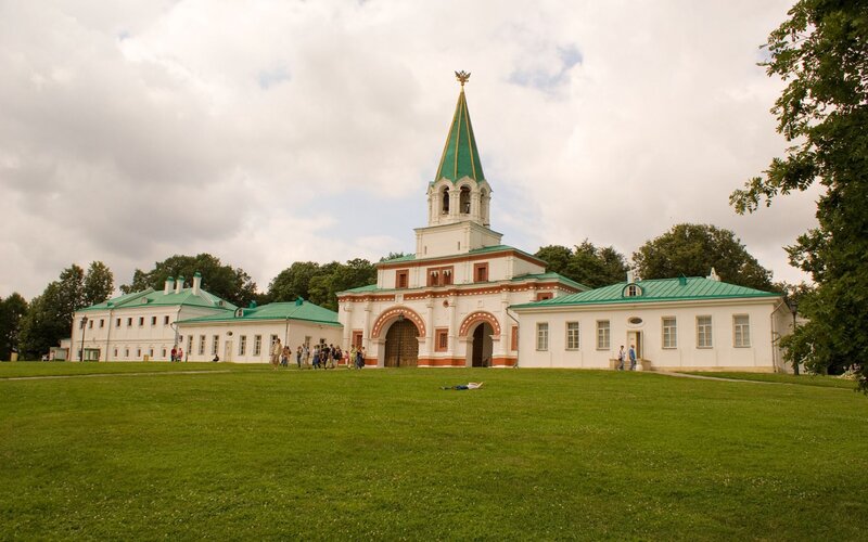 Historic building with green roof