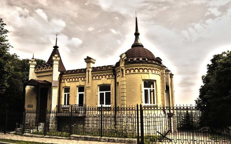 historic building with spires