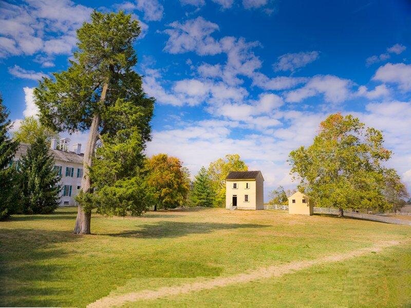 Historic Buildings in Field
