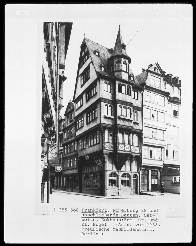 Historic buildings in Frankfurt