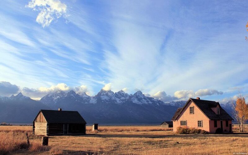 Historic Cabins in Mountains