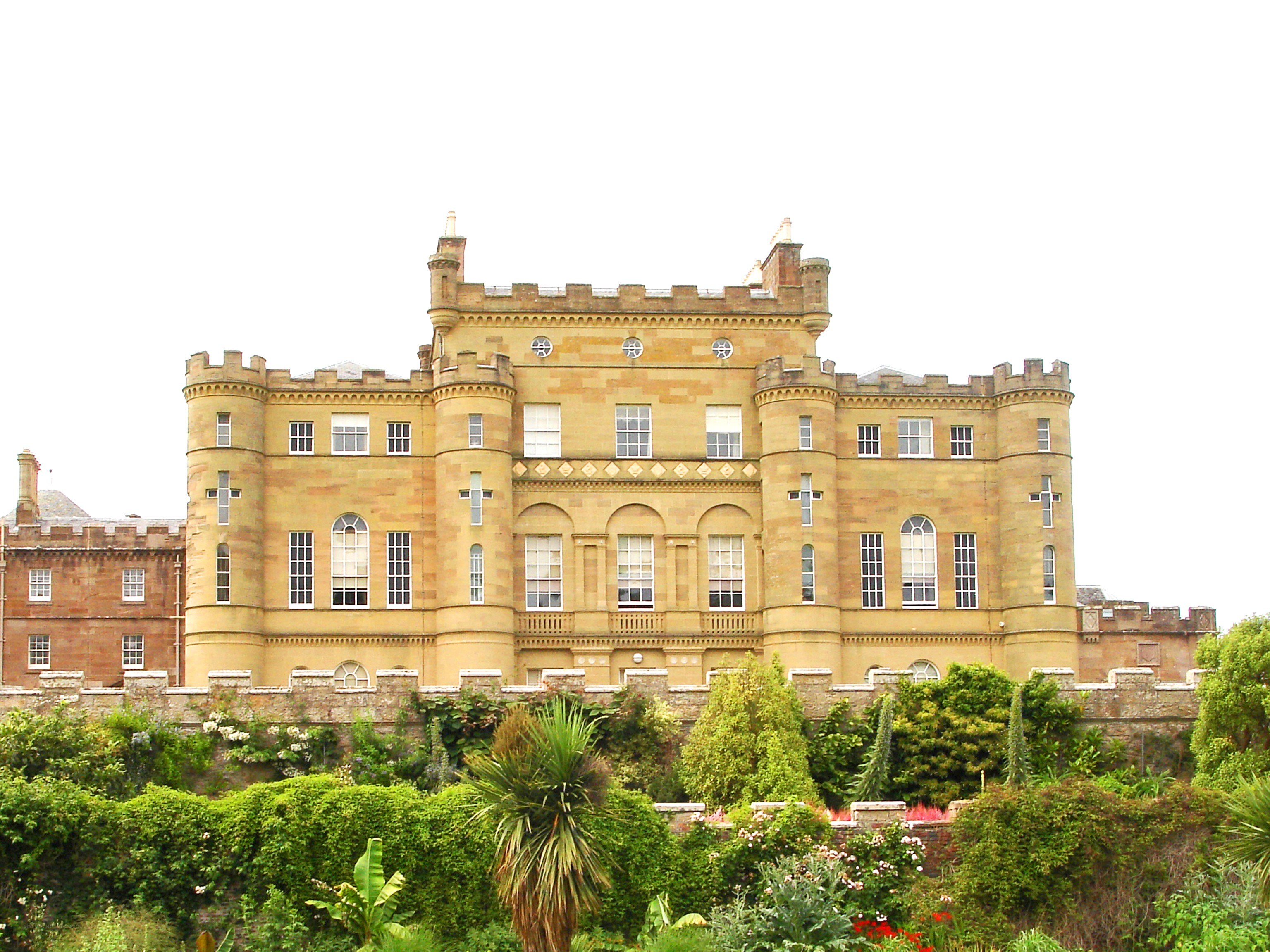historic castle building