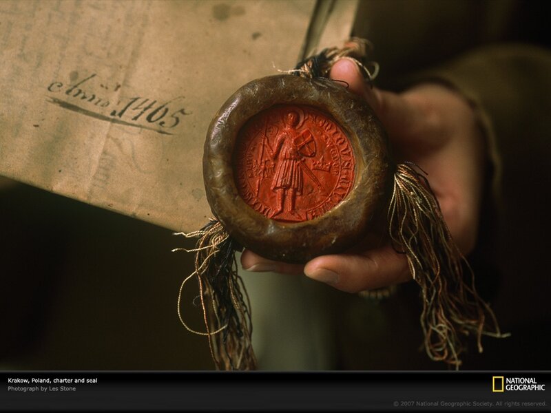 Historic charter and seal
