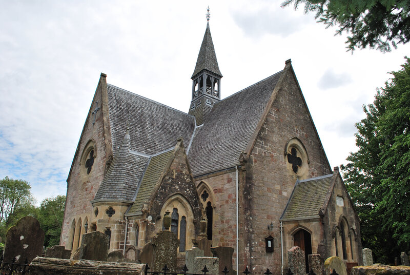 historic church with stone architecture