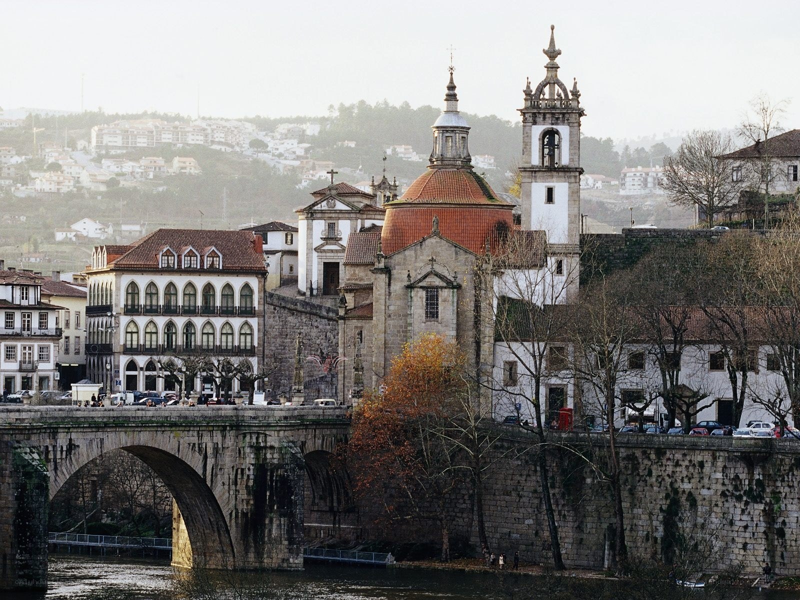 historic city by the river