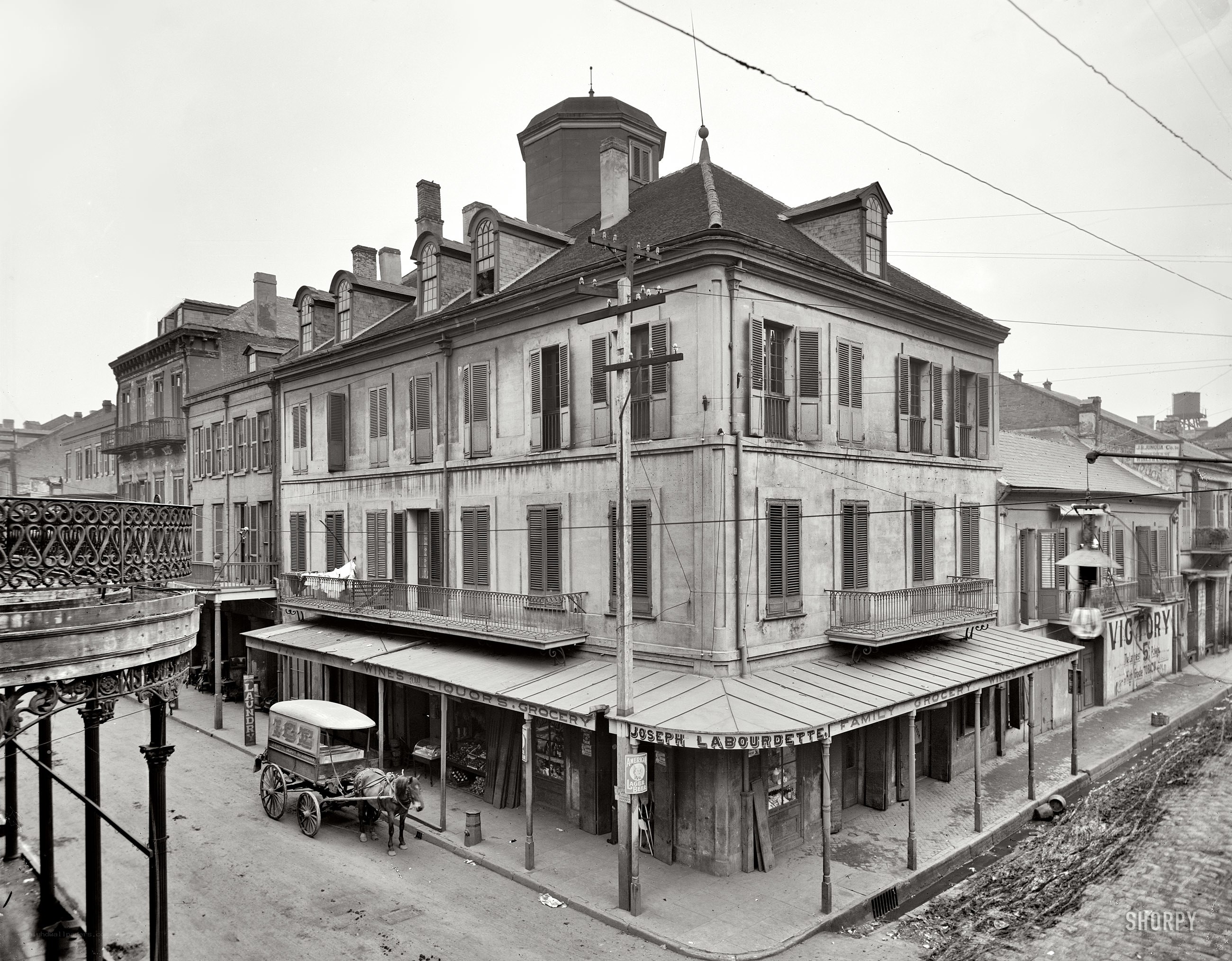 Historic corner store in New Orleans