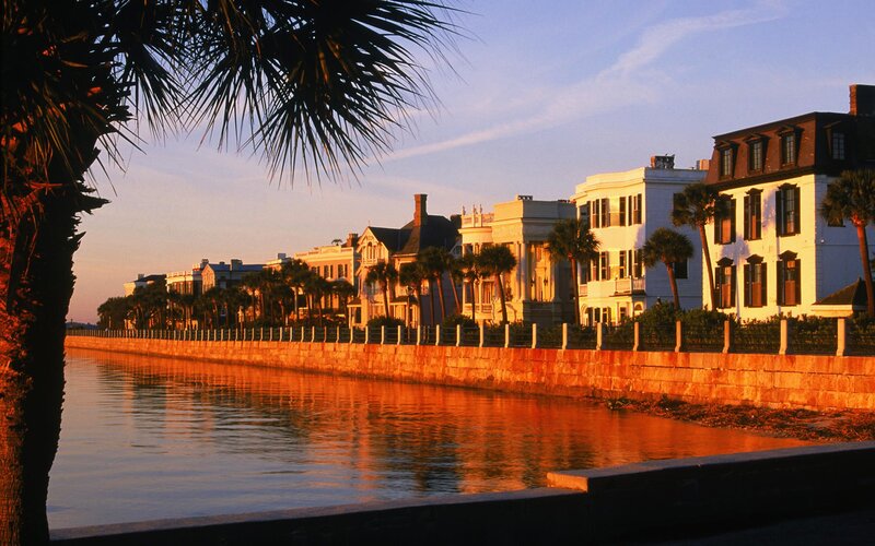 Historic Homes Along Waterfront