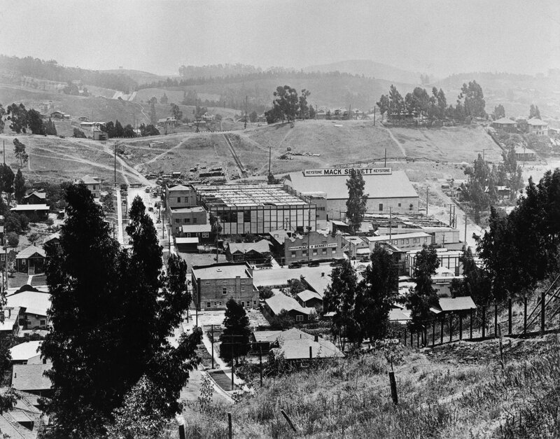 Historic industrial area in California