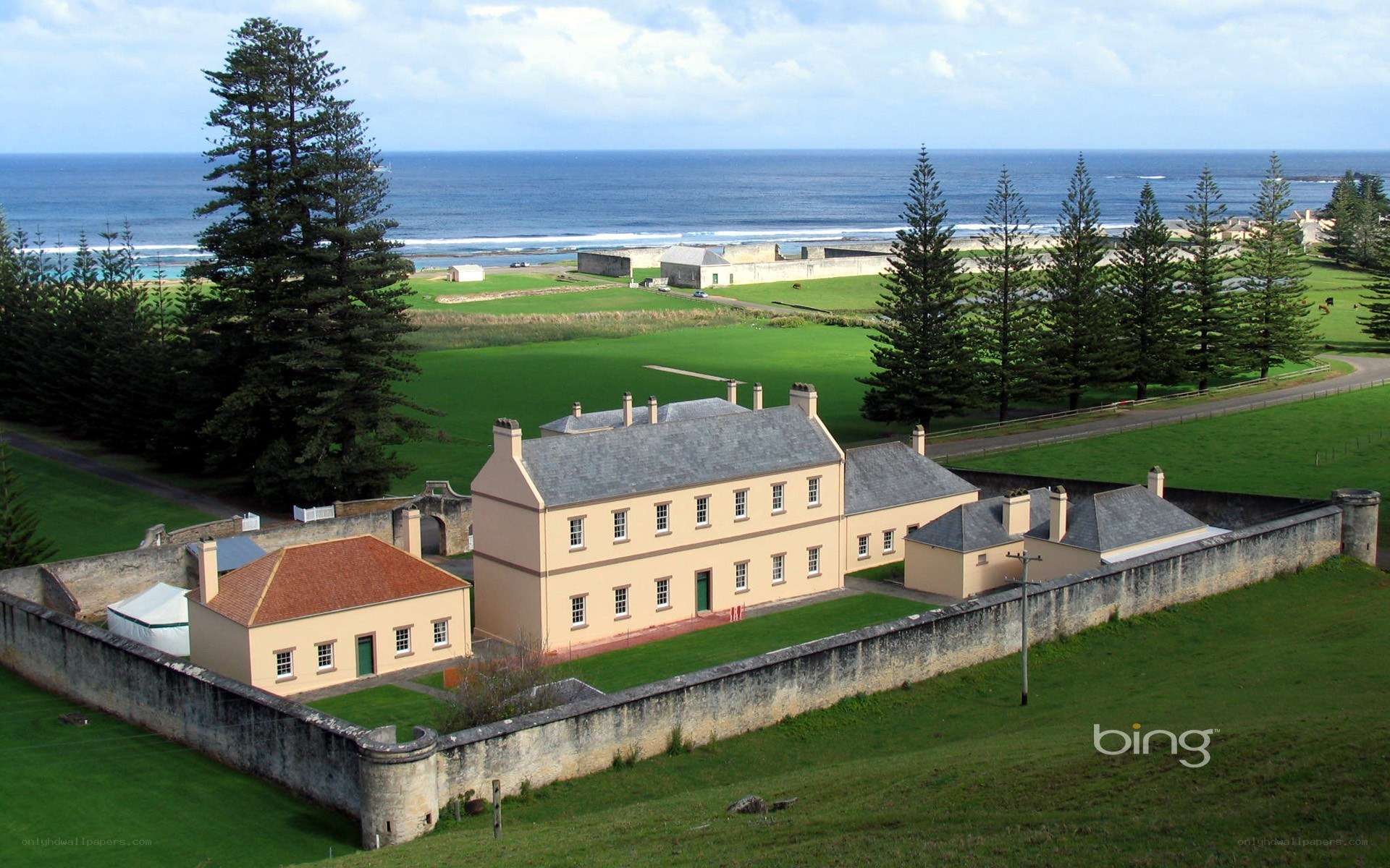 historic prison by the sea