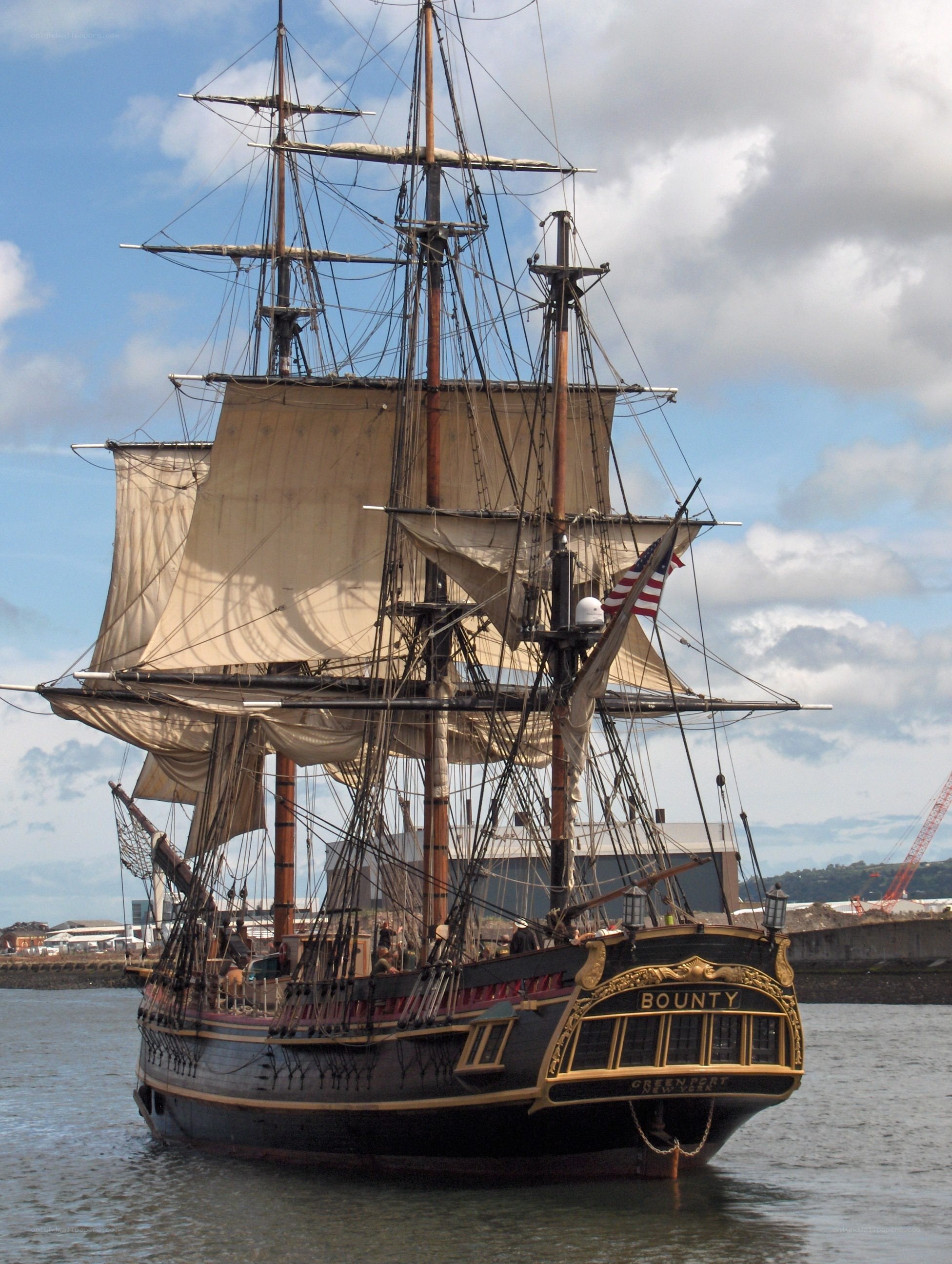 Historic ship Bounty