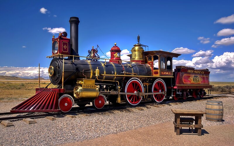 Historic Steam Locomotive
