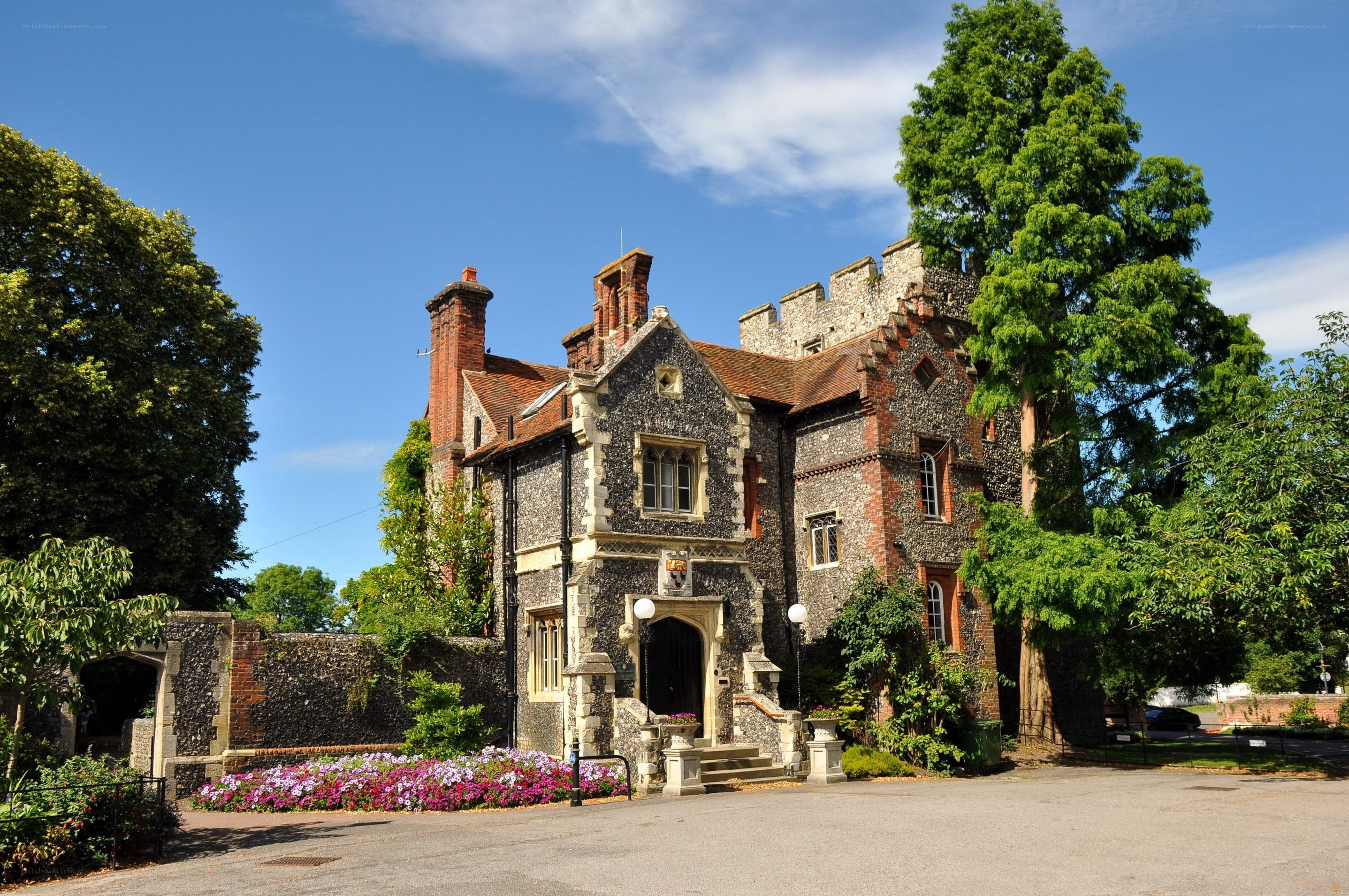 Historic stone manor house