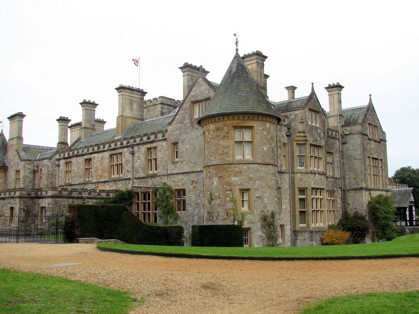 historic stone manor house