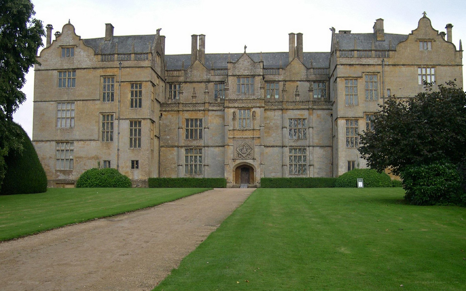 historic stone manor house