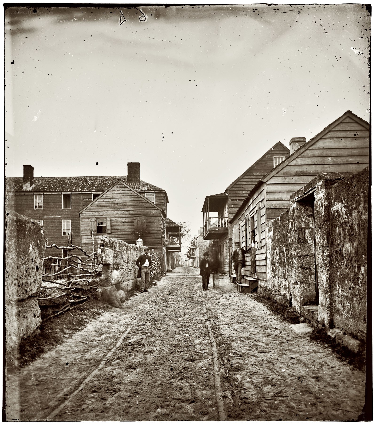 Historic street in Charleston