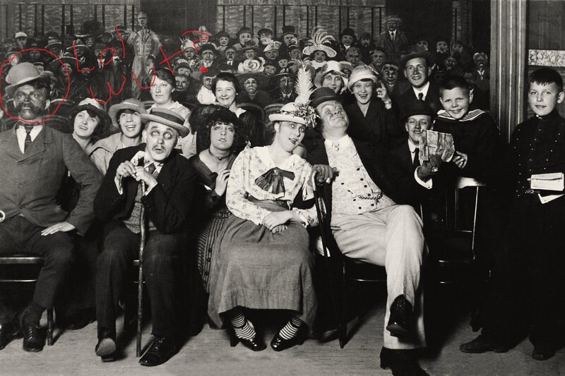 Historic theater audience photo