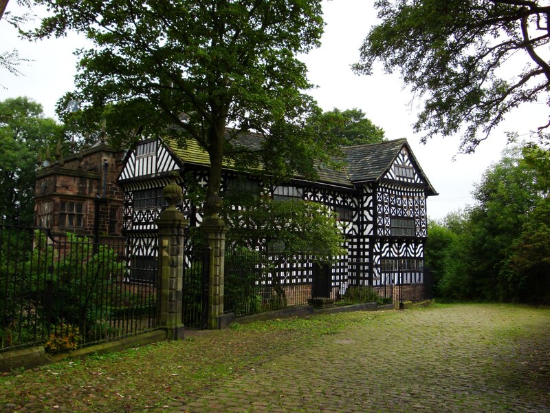 historic timber-framed house
