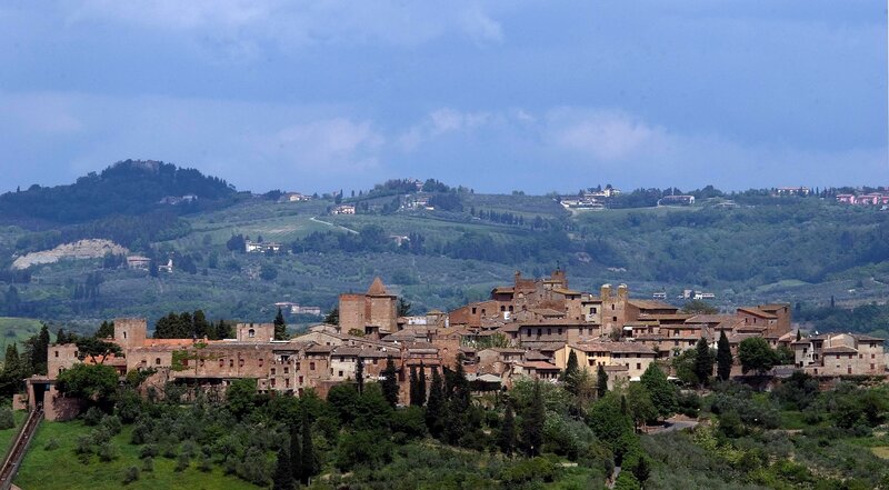historic town in tuscany