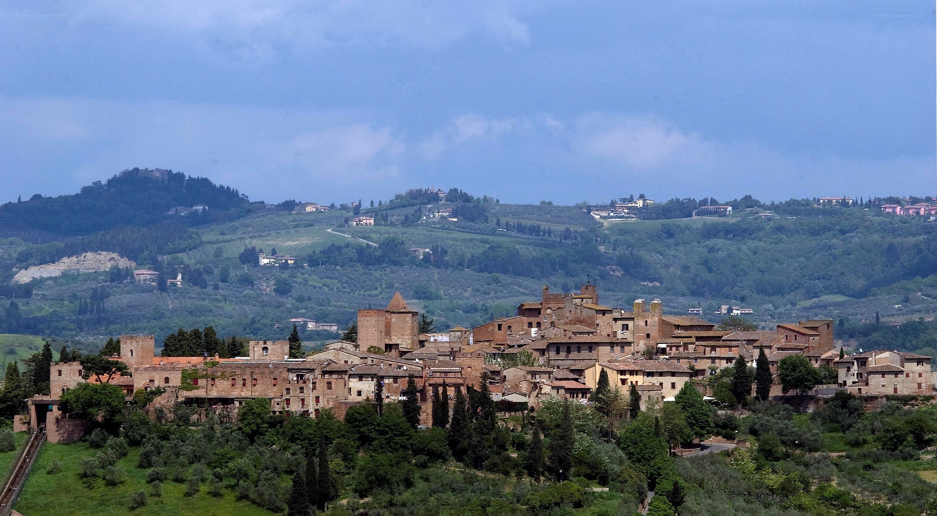 historic town in tuscany