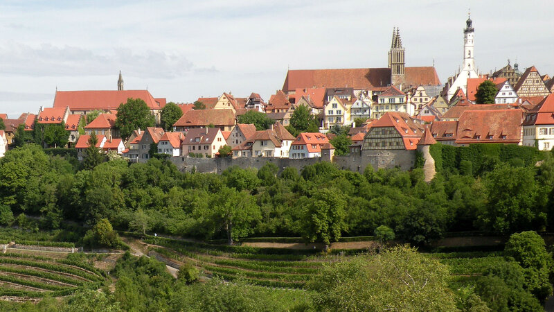 Historic Town on Hill