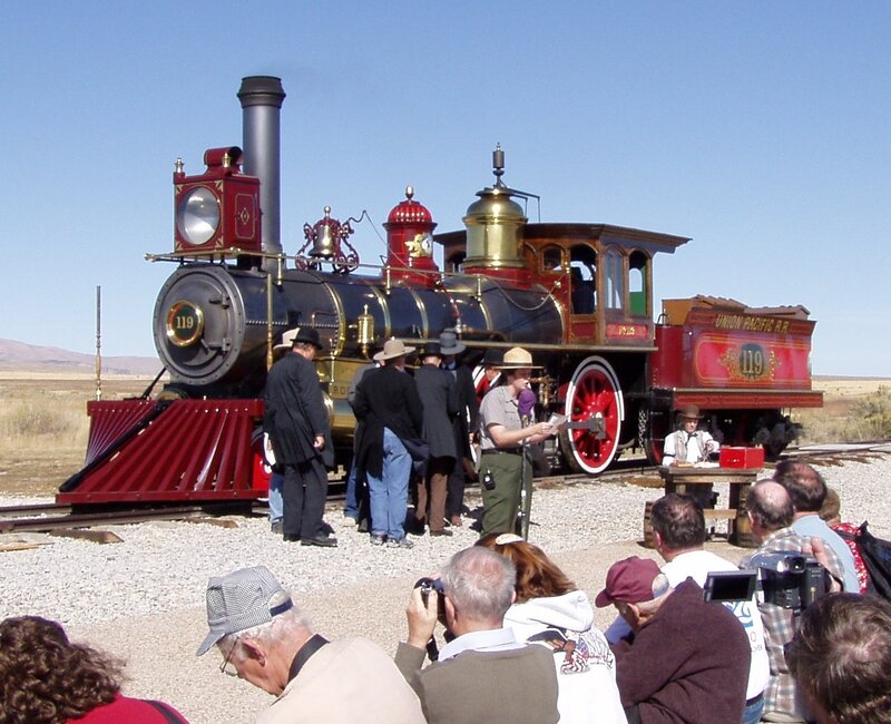 Historic train event at Union Pacific