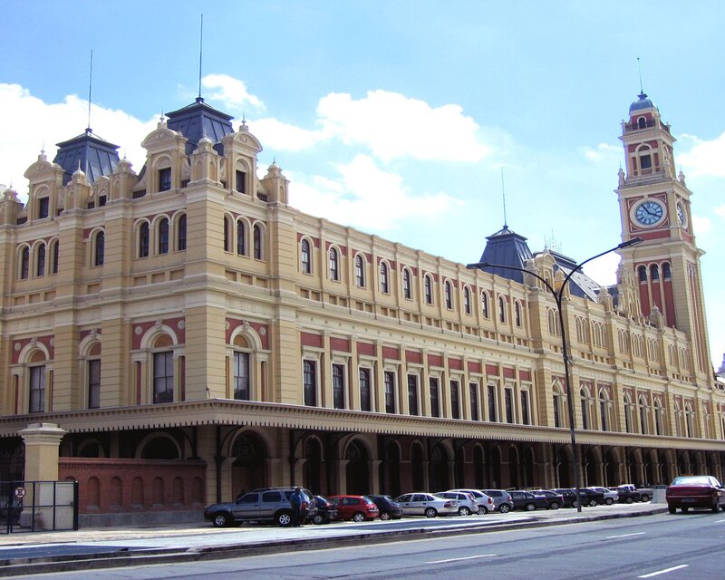 historic train station building