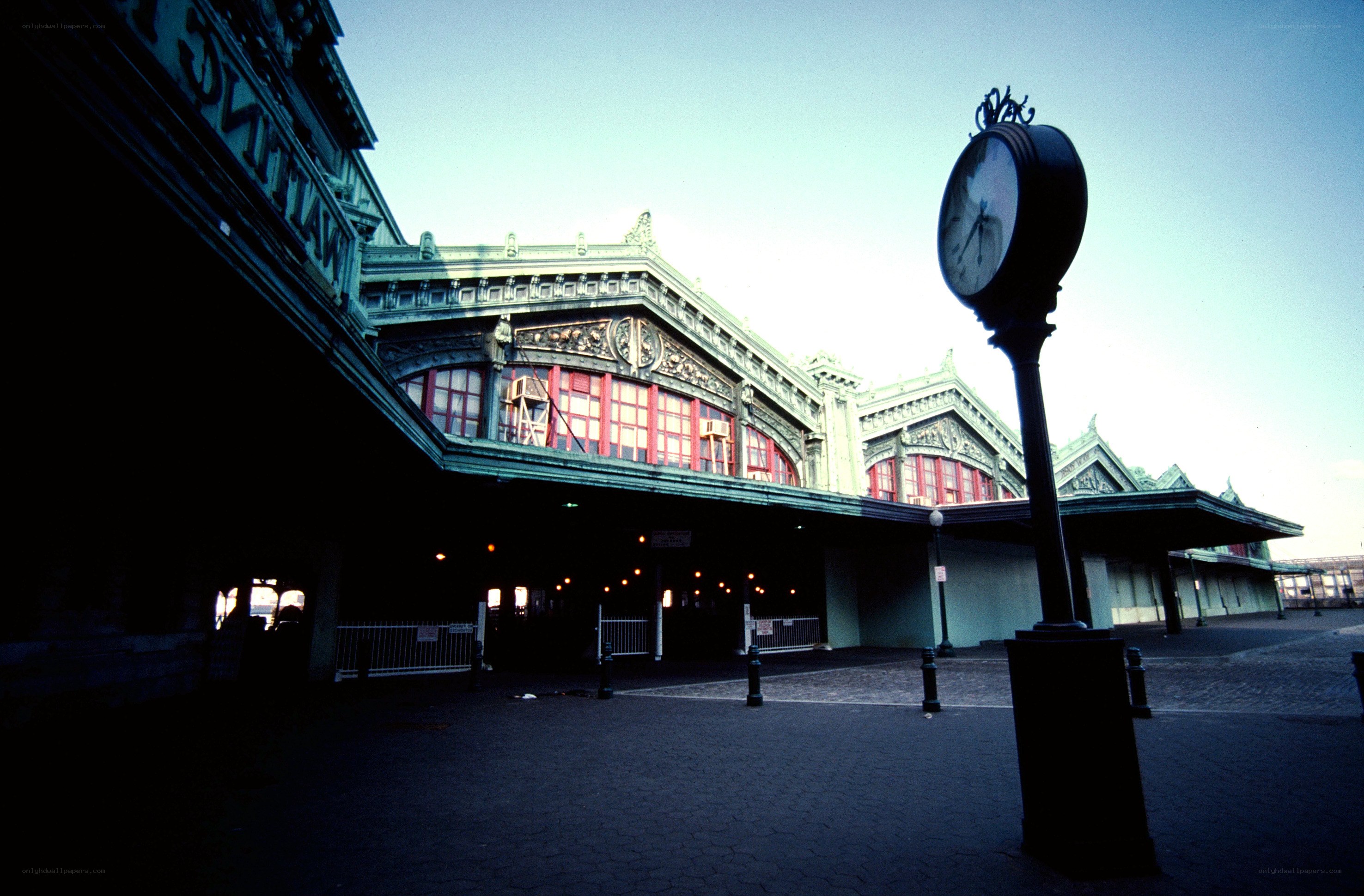historic train station exterior