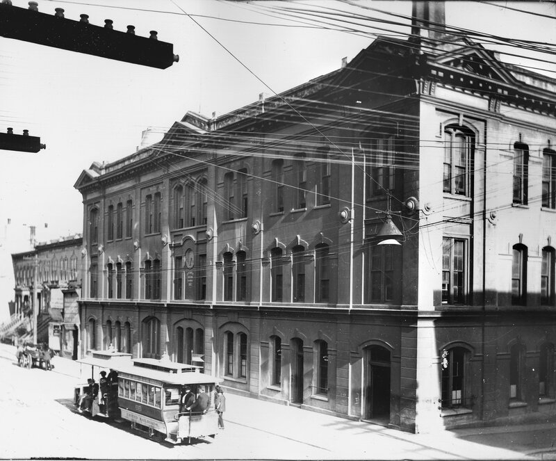 Historic trolley in San Francisco
