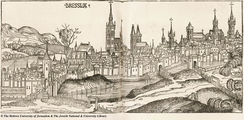 Historic view of Breslau