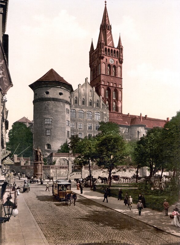 Historic view of Dresden Castle