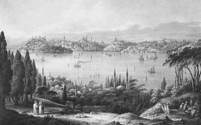 Historic view of Istanbul