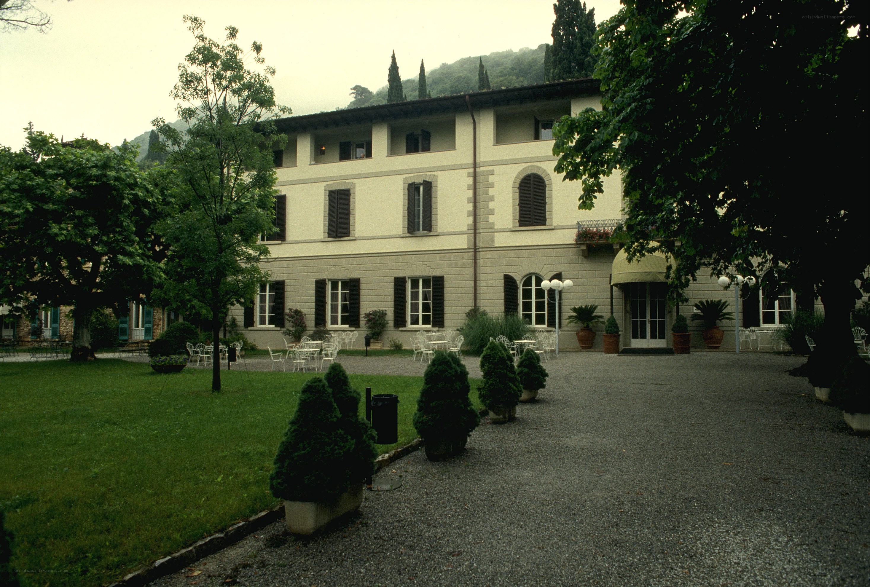 Historic villa with courtyard