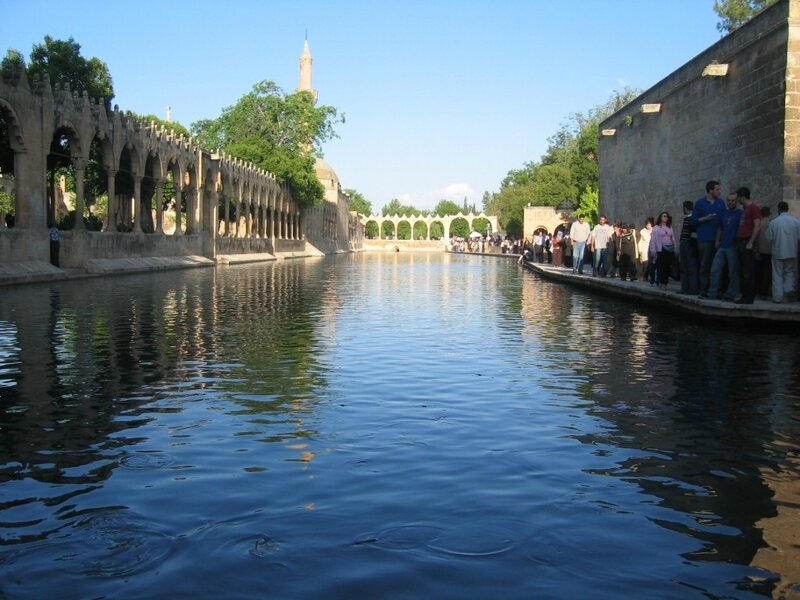 Historic waterway in Syria