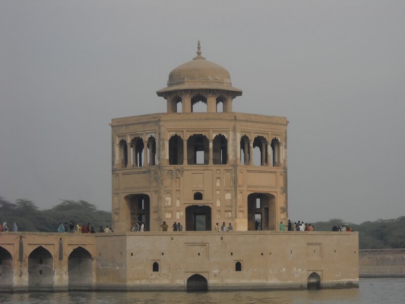 historical building on water