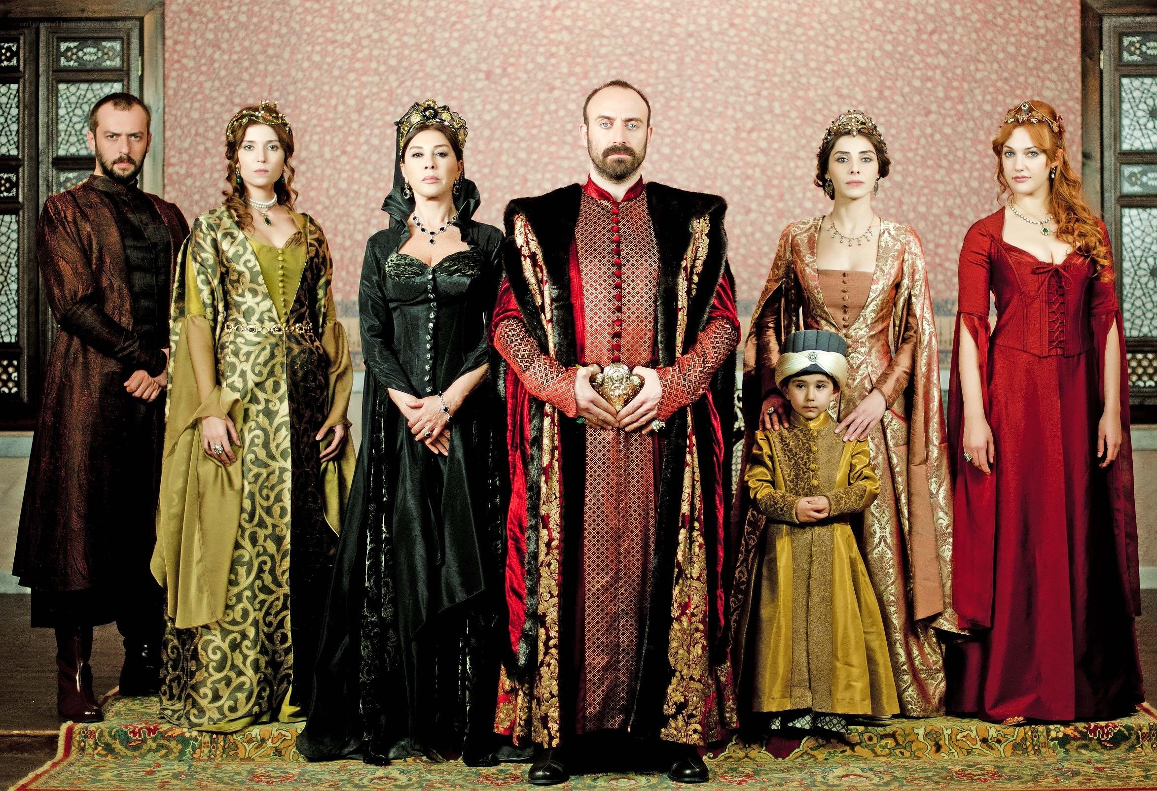 Historical drama cast portrait