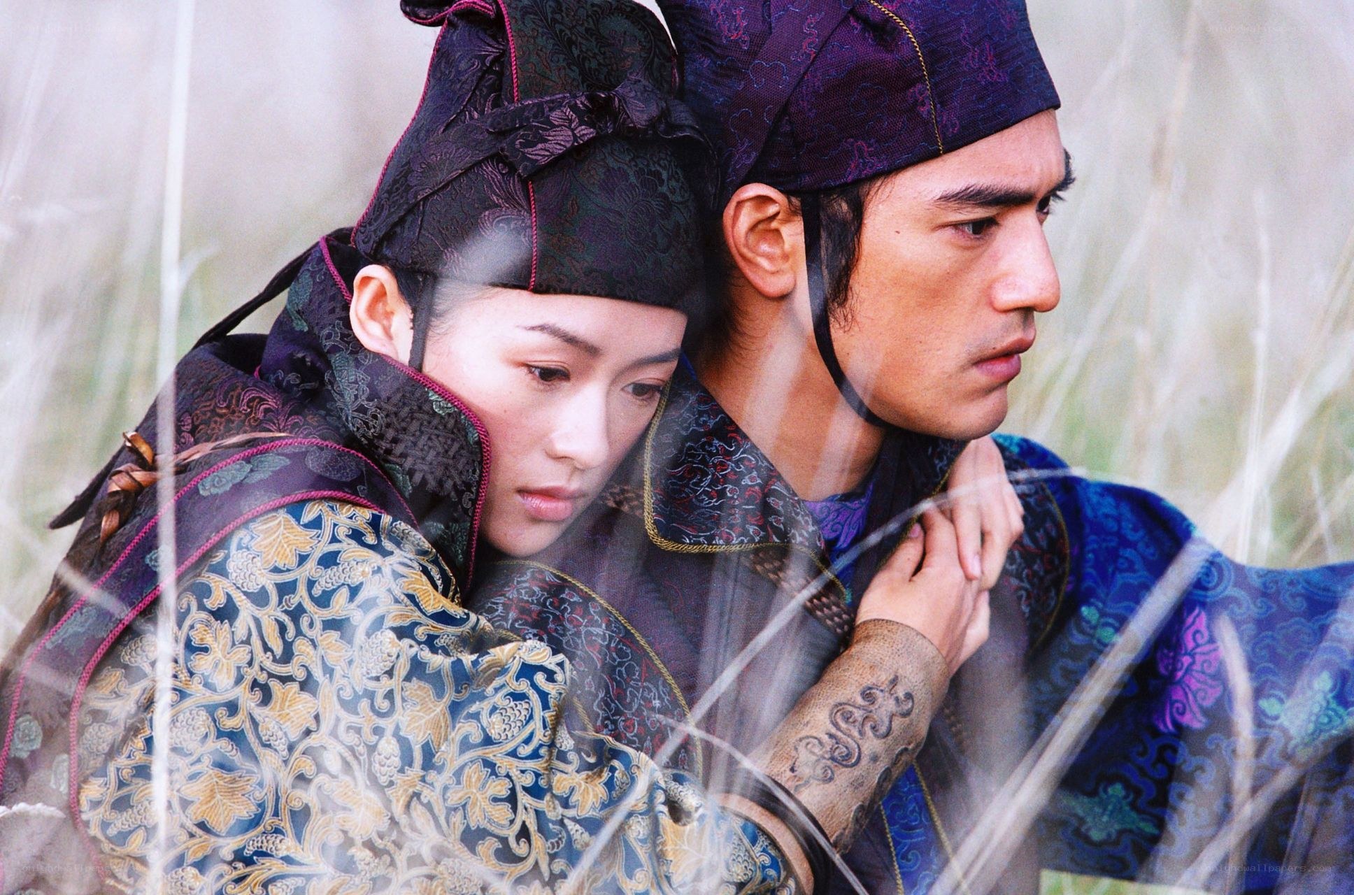 historical drama couple scene
