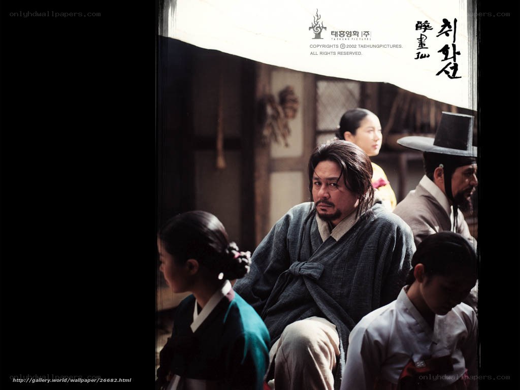 Historical drama scene with characters
