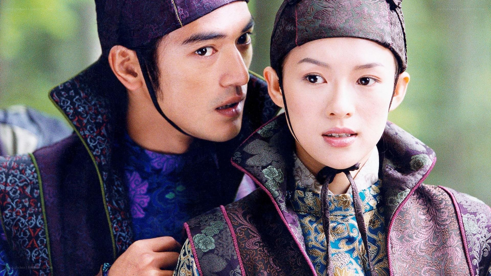 historical drama scene with two characters