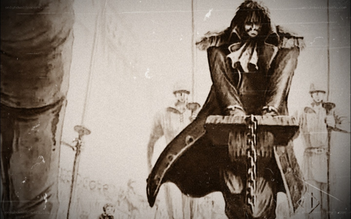 historical execution scene